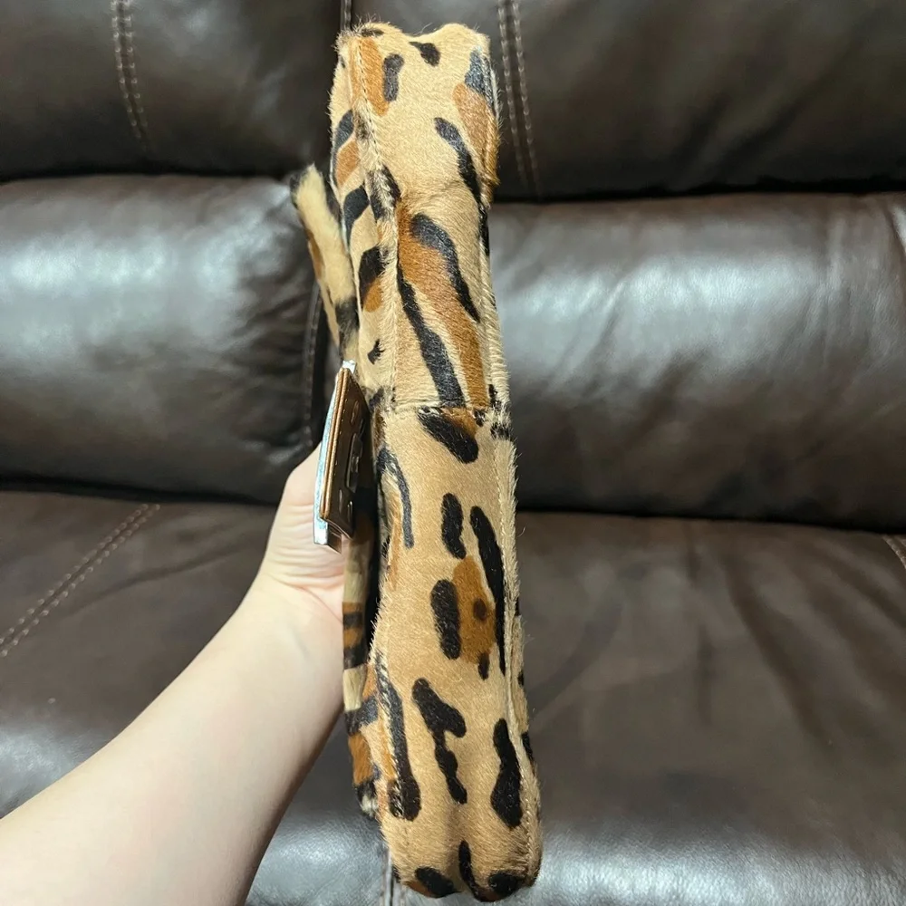 Fendi baguette  leopard pony hair - Picture 9 of 13